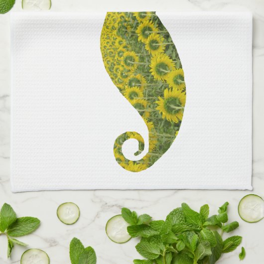 Mustache natürliches Teetuch 40,6 cm x 61 cm Küchentuch (Gefaltet)