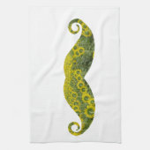 Mustache natürliches Teetuch 40,6 cm x 61 cm Küchentuch (Vertikal)