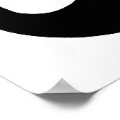 Mustache Nerd Poster (Ecke)