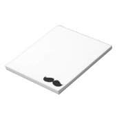 Mustache Notepad Notizblock (Rotiert)