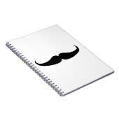 Mustache Notizblock (Rechte Seite)