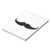 Mustache Notizblock (Rotiert)