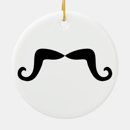 Mustache Ornament (Hinten)