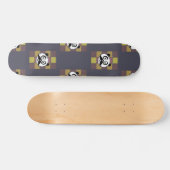 Mustache Panda 3 Skateboard (Horizontal)