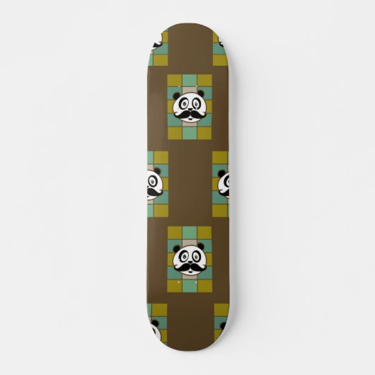Mustache Panda 4 Skateboard (Vorne)
