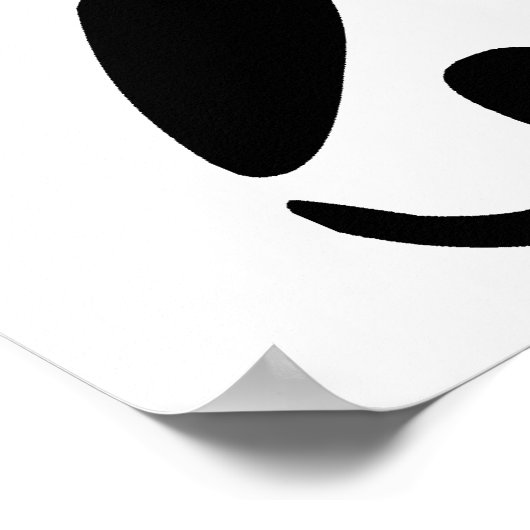 Mustache-Party Poster (Ecke)