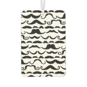 Mustache Pattern Autolufterfrischer (Rückseite)