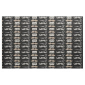 Mustache Pattern-Friseursalon nach Garten Stoff (Fat Quarter (45,7 x 55,9 cm))