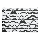Mustache Pattern Kissenbezug (Rückseite)