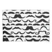 Mustache Pattern Kissenbezug (Vorderseite)