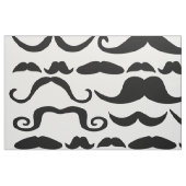Mustache Pattern Stoff (Fat Quarter (45,7 x 55,9 cm))
