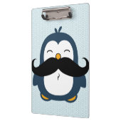 Mustache Penguin Klemmbrett (Links)