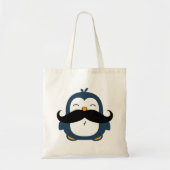 Mustache Penguin Tragetasche (Vorne)