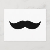 Mustache Postcard Postkarte (Vorderseite)