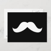 Mustache Postcard Postkarte (Vorne/Hinten)