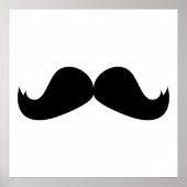 Mustache Poster (Vorne)