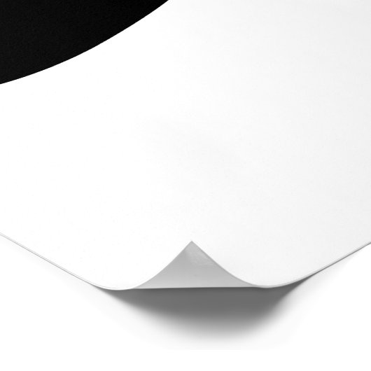 Mustache Poster (Ecke)