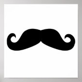 Mustache Poster (Vorne)