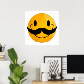 MUSTACHE POSTER (Heimbüro)