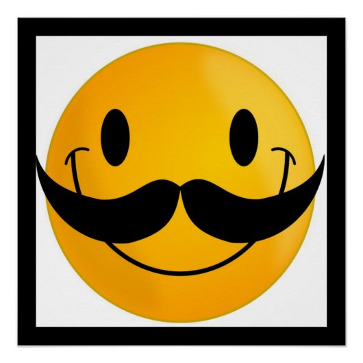 MUSTACHE POSTER (Vorderseite)
