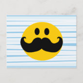 Mustache Postkarte (Vorderseite)