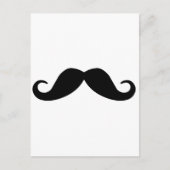 Mustache Postkarte (Vorderseite)
