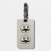 Mustache Power Gepäckanhänger (Rückseite vertikal)