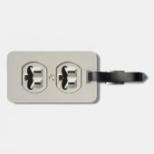 Mustache Power Gepäckanhänger (Rückseite horizontal)