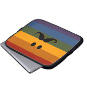 Mustache Pride benutzerdefinierte Notebookhülle Laptopschutzhülle (Vorne Knopf)