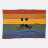 Mustache Pride Küchentücher (Horizontal)