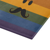 Mustache Pride Schneidebrett (Ecke)