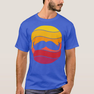 Mustache Retro Style Vintag 9 T-Shirt