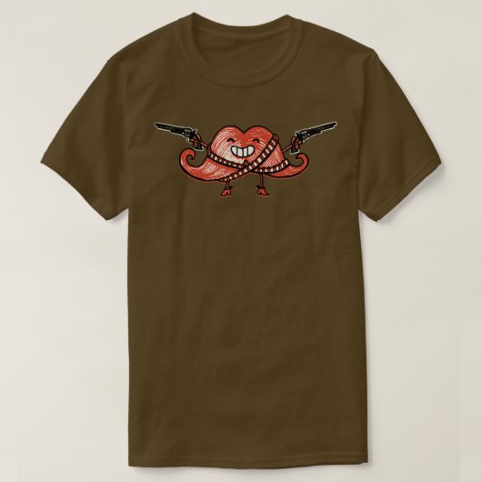 Mustache-Revolution T-Shirt (Design vorne)
