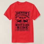 MUSTACHE RIDE T-Shirt (Design vorne)