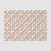 Mustache Santa Liebe Peace Joy Custom Gift Wrap Seidenpapier (Vorderseite)