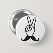 Mustache-Schaltfläche für den Sieg Button (Vorne & Hinten)