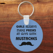 Mustache Schlüsselanhänger (Vorderseite)