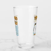 Mustache Seagull You Go Gull Glas (Links)