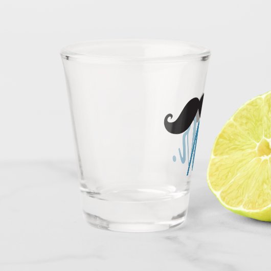 Mustache Shot Glass Schnapsglas (Links)