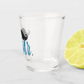 Mustache Shot Glass Schnapsglas (Rechts)
