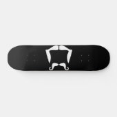 Mustache Skateboard (Horizontal)