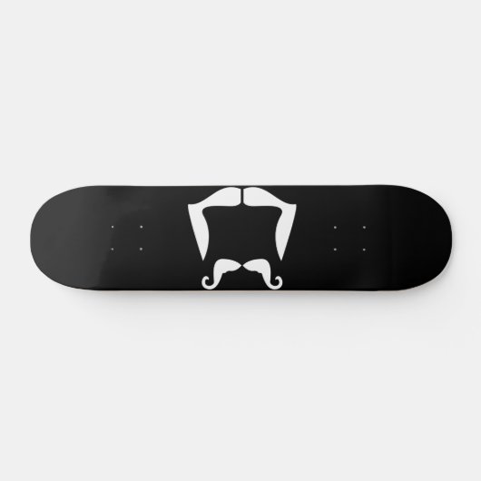 Mustache Skateboard (Horizontal)