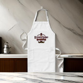 Mustache Smock Schürze Barber Logo