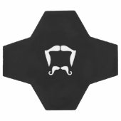 Mustache Soccer Ball (Flach)