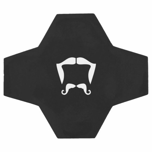 Mustache Soccer Ball (Flach)