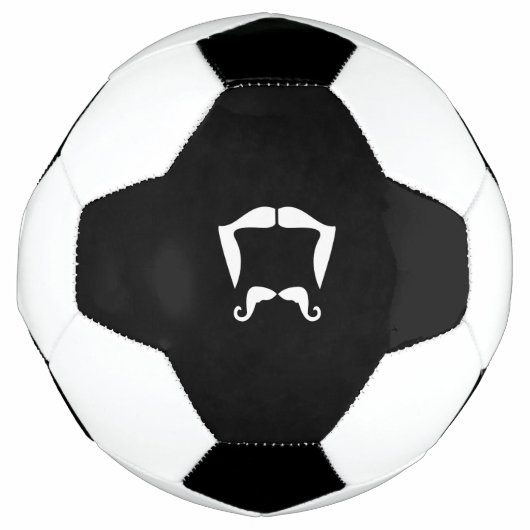 Mustache Soccer Ball (Vorderseite)