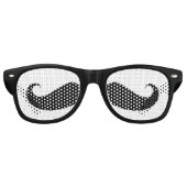 Mustache-Sonnenbrille Partybrille (Vorderseite)