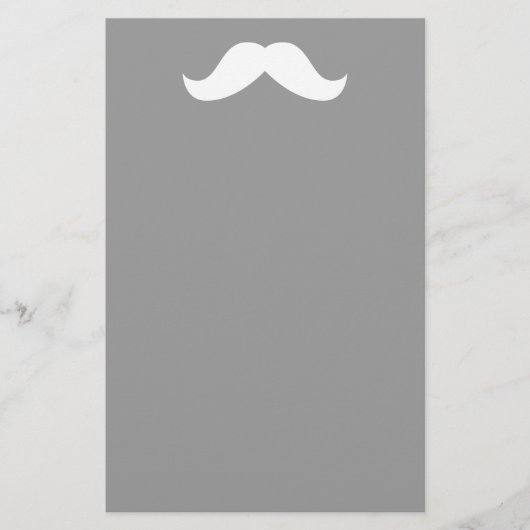 Mustache Stationery Briefpapier (Vorderseite)