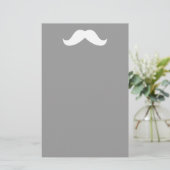 Mustache Stationery Briefpapier (Stehend Vorderseite)