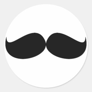 Mustache Sticker